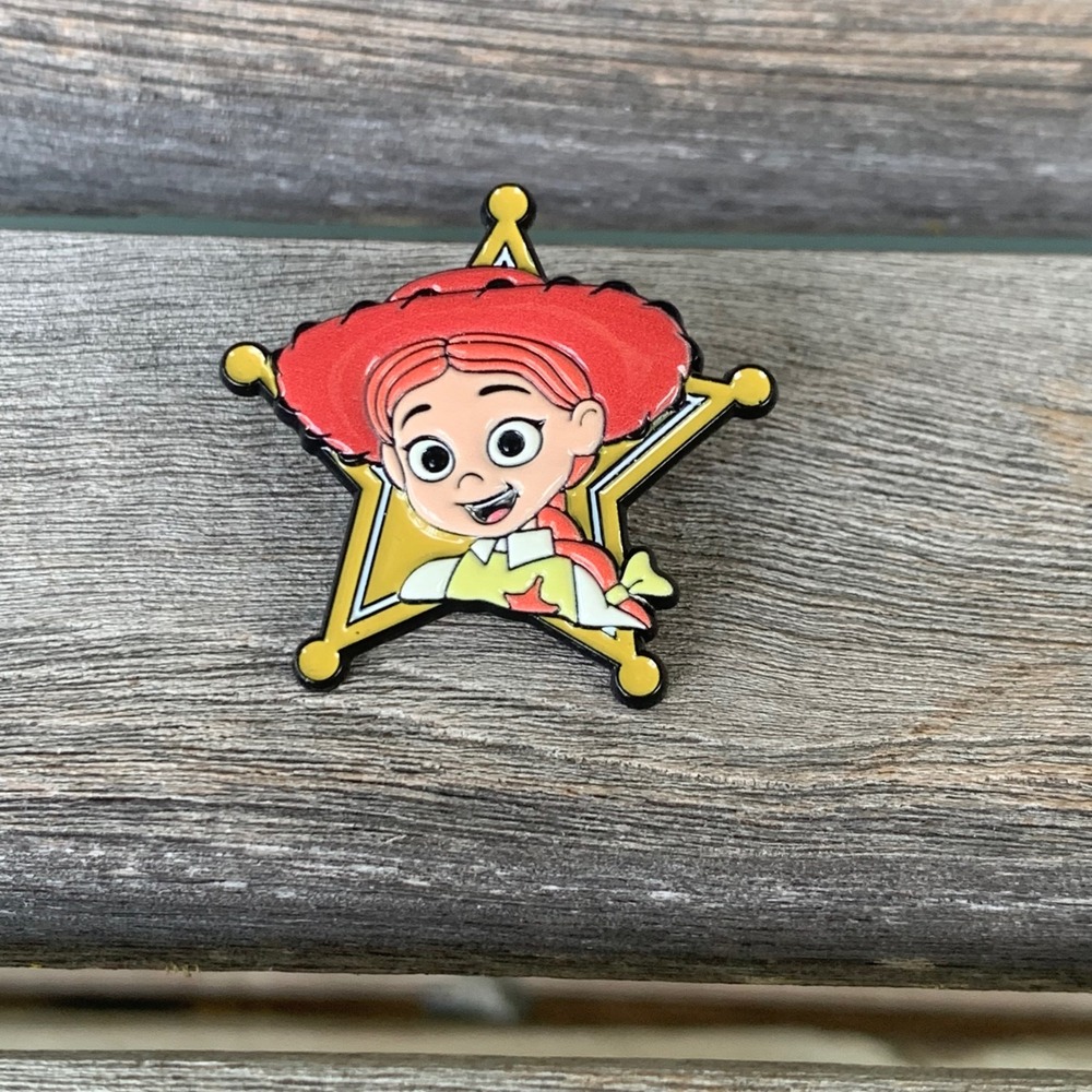 Disney Pixar Toy Story 5 Jessie Enamel Pin Star Shape Cowgirl AMC Theater 2026